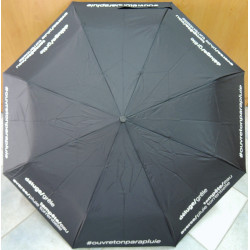 Deštník skládací NEYRAT 5327 č/potisk
