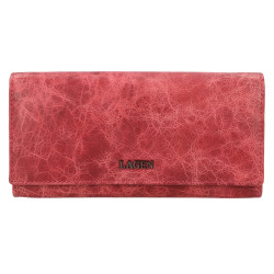 Dámská kožená luxusní peněženka Lagen LG-2164 old pink