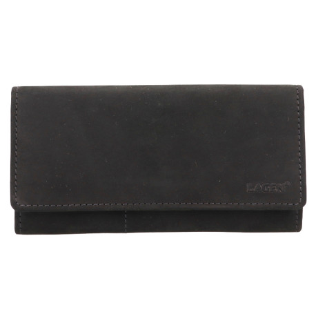 Dámská kožená peněženka Lagen 66-102 black