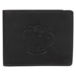 Pánská kožená peněženka Lagen 66-3701 big mug black
