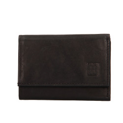 Unisex kožená peněženka a klíčenka Enrico Benetti 27848 black