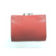 Krol 7021 Legiume červená kožená peněženka s rámečkem