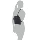 Luxusní malý kožený batoh Noelia Bolger NB 2020 černý