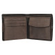 Pánská kožená peněženka Lagen 15195 black/grey