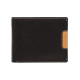 Pánská kožená peněženka Lagen 615196 black/tan
