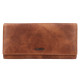 Dámská kožená luxusní peněženka Lagen LG-2164 camel