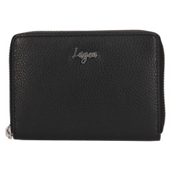 Dámská kožená luxusní peněženka Lagen 50309 black