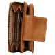 Dámská kožená luxusní peněženka Lagen 931/D caramel
