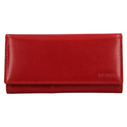Dámská kožená peněženka Lagen V-62/B red