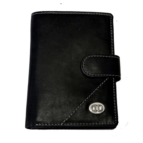 Pánská kožená peněženka DD D 501-01/B černá