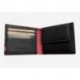 Pánská kožená peněženka Lagen LG-1812 černá/červená