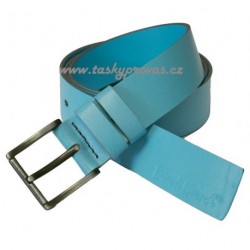 Kožený pásek Black 103-05 sv.modrý