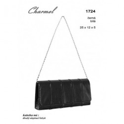 společenská kabelka Charmel 1724 černá