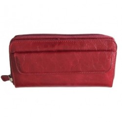 Dámská kožená peněženka Vera 22346 červená