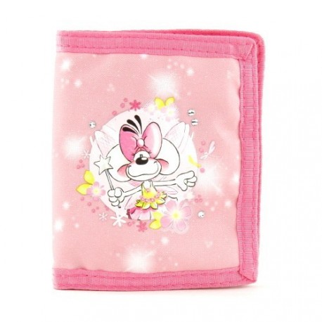 Dětská peněženka Diddlina Fairy růžová 22836