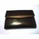 Peněženka kožená Cosset B 005 černá/hnědá