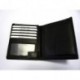 Krol 8021 černá kožená peněženka