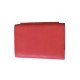 Malá kožená peněženka DD D 919-37 sv.červená (ražba)