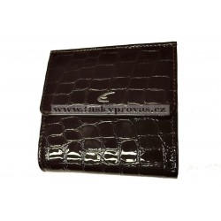 Dámská kožená peněženka Evoco 60337 hnědá