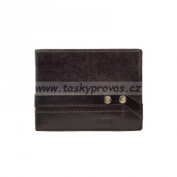 Pánská kožená peněženka Lagen 5103W/T tm.hnědá