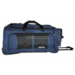 Cestovní taška na kolečkách ENRICO BENETTI 35305 modrá/černá
