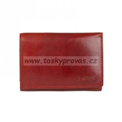 Kožená peněženka dámská Lagen LM-2521/T červená