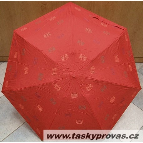 Deštník mini skládací Bargués 4077 červený
