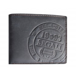 Pánská kožená peněženka Segali 614827 d.blue