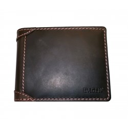 Pánská kožená peněženka Lagen 511462 tm.hnědá