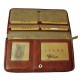 Dámská kožená luxusní peněženka Katana 388127 brown