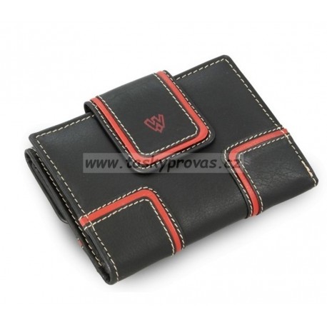 Arwel dámská kožená peněženka 511-9748 černá