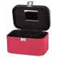 DUP kufr kosmetický 230804-009 červený-bílé puntíky