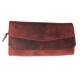 Dámská luxusní kožená peněženka Talacko 1800 tm.červená