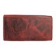 Dámská luxusní kožená peněženka Talacko 1800 tm.červená