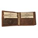 LandLeder pánská kožená peněženka Bull and Snake 1726-25 hnědá