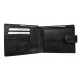 Pánská kožená peněženka DD X97-01 černá