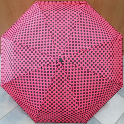 Deštník skládací Perletti CHIC 21229 růžový