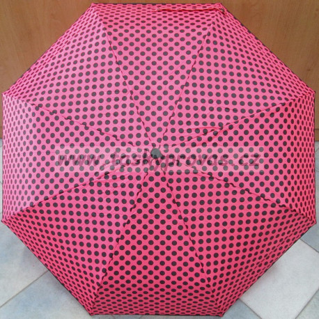 Deštník skládací Perletti CHIC 21229 růžový