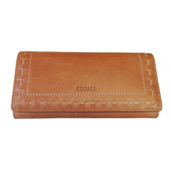 Dámská kožená peněženka Segali SG-7052 cognac