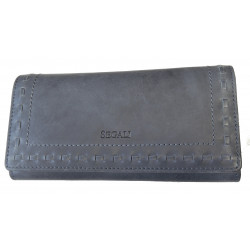 Dámská kožená peněženka Segali SG-7052 ingigo