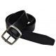 Opasek kožený Belts 46-63 černý