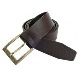 Opasek kožený Belts 502/V4 hnědý