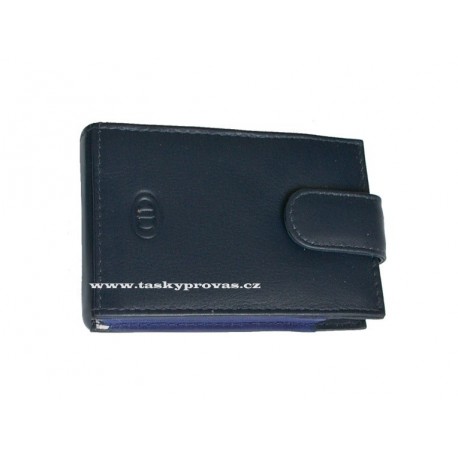 Kožené pouzdro na kreditní karty nebo vizitky DD S100-06 tm.modré