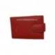 Kožené pouzdro na kreditní karty nebo vizitky DD S100-08 červené