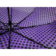 Deštník skládací Perletti CHIC 21229 fialový