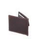 Pánská kožená peněženka dolarka Poyem ANDORA 5210 hnědá
