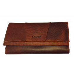 Dámská kožená luxusní peněženka Lagen BLC 4226 cognac