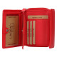 Dámská kožená luxusní peněženka Lagen 932 red