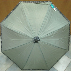 Deštník holový automat Perletti 25887 šedý
