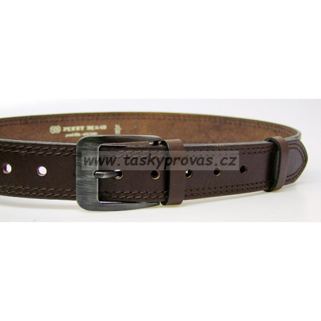 Opasek kožený Penny Belts 02-2PR-40 hnědý